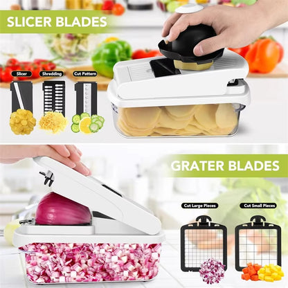 KitchenNova™ 15-in-1 Vegetable Chopper
