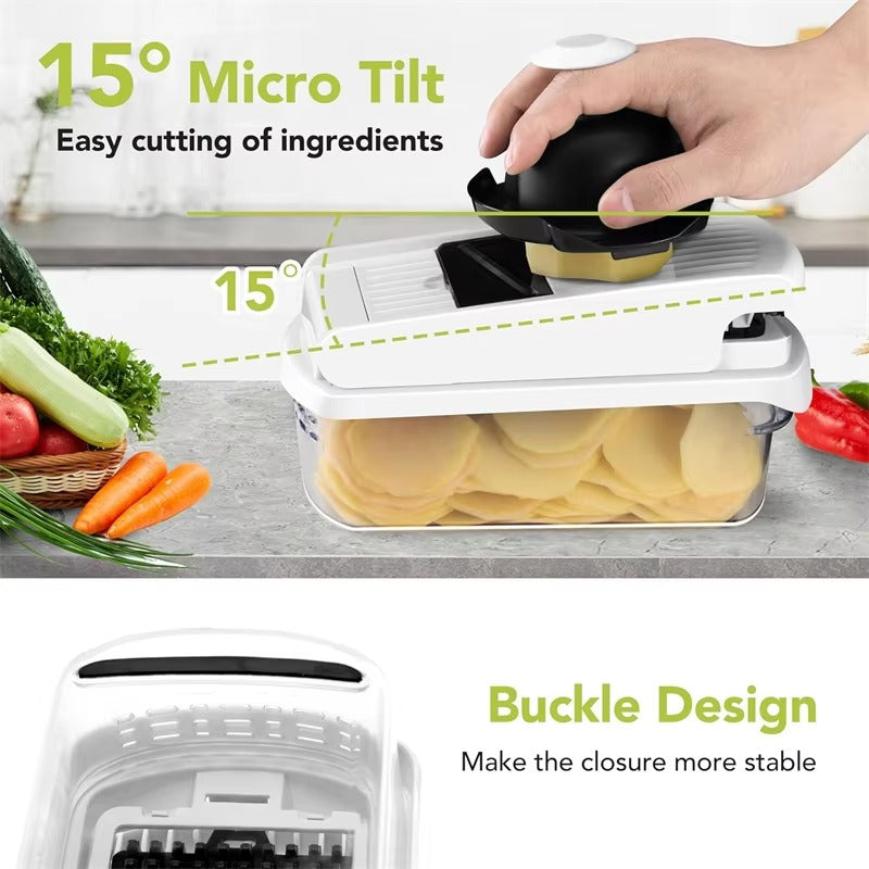 KitchenNova™ 15-in-1 Vegetable Chopper