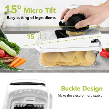 KitchenNova™ 15-in-1 Vegetable Chopper