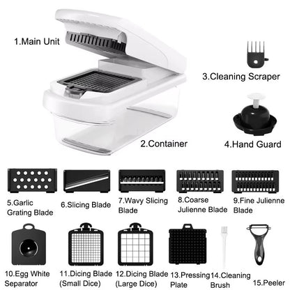 KitchenNova™ 15-in-1 Vegetable Chopper